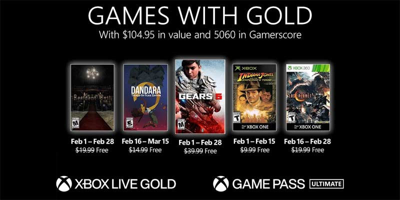 Xbox Games with Gold Games Revealed for May 2021